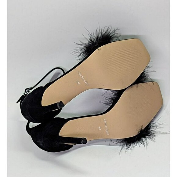 Charles David Women's Esquire Ankle Strap High Heel Sandals Size 9 (MSRP $199) - Picture 8 of 9